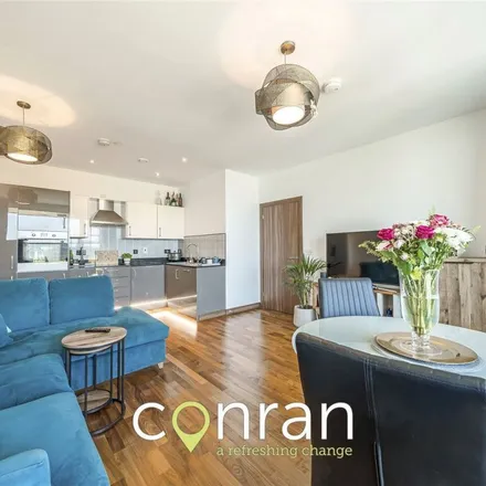 Rent this 1 bed duplex on Gooch House in 2 Telcon Way, London