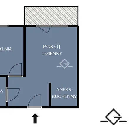 Rent this 2 bed apartment on Cedrowa 29 in 80-126 Gdańsk, Poland