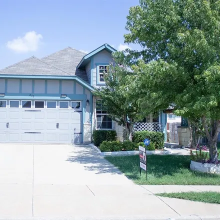 Rent this 3 bed house on 229 Chalk Mountain Drive in Fort Worth, TX 76097