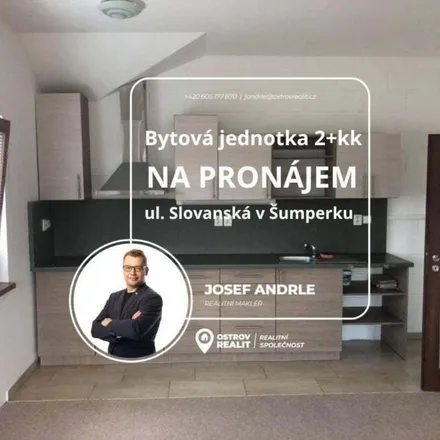 Rent this 2 bed apartment on Slovanská 272/10 in 787 01 Šumperk, Czechia