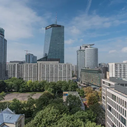 Rent this 3 bed apartment on Grzybowska 5 in 00-132 Warsaw, Poland