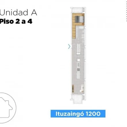 Buy this 1 bed apartment on Ituzaingó 1223 in Abasto, Rosario