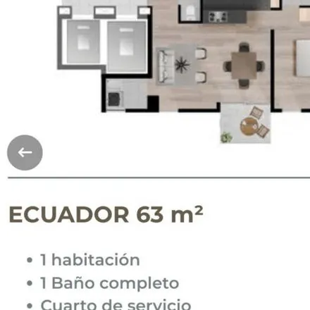 Rent this 1 bed apartment on Boulevard Provincias del Campestre 1904 in Balcones Del Campestre, 37138 León