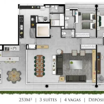 Buy this 3 bed apartment on Rua Itapé-açu in Cidade Jardim, São Paulo - SP