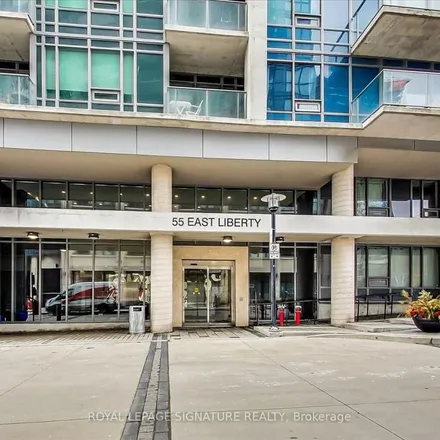 Rent this 2 bed apartment on 55 East Liberty Street in Old Toronto, ON M6K 3P3