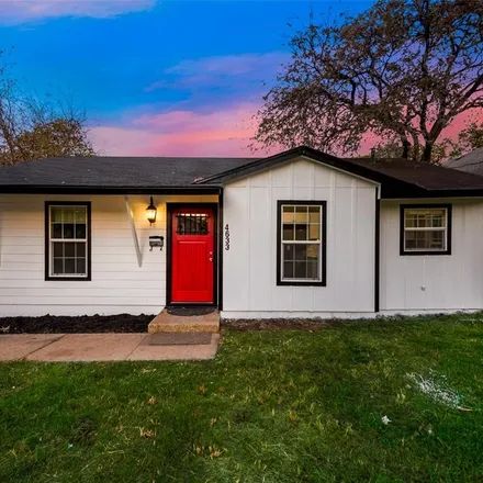 Buy this 3 bed house on 4633 Erath Street in Fort Worth, TX 76119