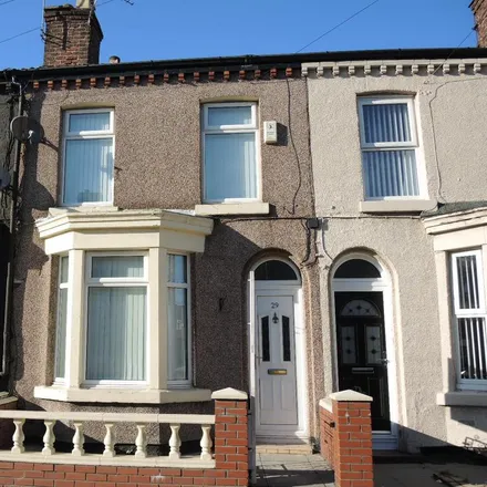 Rent this 3 bed townhouse on Gladstone Road in Liverpool, L9 1HG