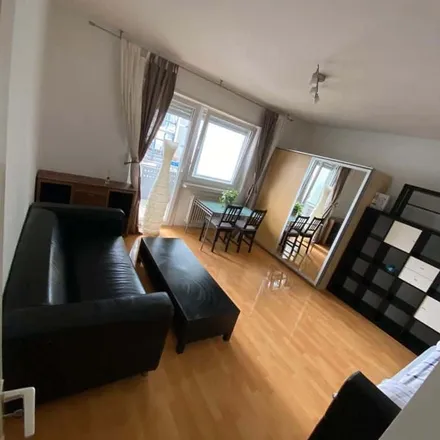Rent this 1 bed apartment on Badenwerkstraße am Festplatz 7 in 76137 Karlsruhe, Germany