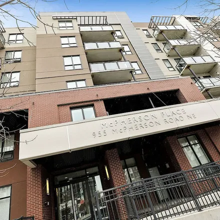 Rent this 1 bed apartment on Bow River Pathway (South) in Calgary, AB T2P 2C4