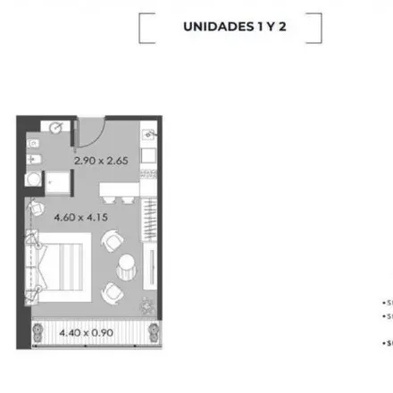 Rent this studio apartment on Avenida Ingeniero Huergo 539 in Monserrat, C1042 AAB Buenos Aires