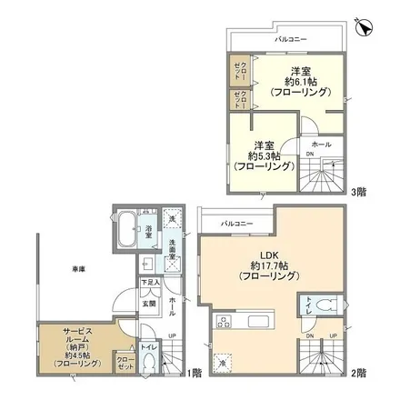 Image 2 - unnamed road, Shinden, Adachi, 123-0865, Japan - Apartment for rent