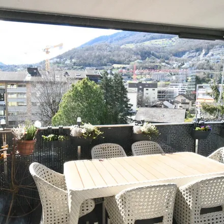 Rent this 3 bed apartment on Avenue de l'Europe 20 in 1870 Monthey, Switzerland