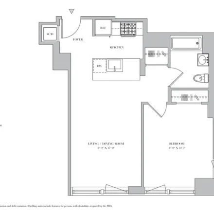 Image 1 - Lincoln Tunnel, New York, NY 10199, USA - Apartment for rent