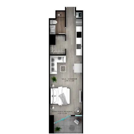 Image 4 - East El Sol Avenue, Barranco, Lima Metropolitan Area 15049, Peru - Apartment for sale
