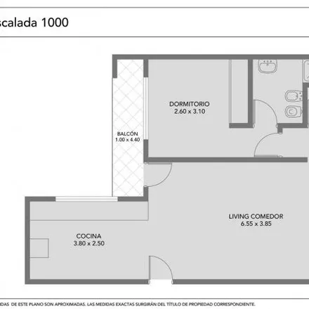 Buy this 1 bed apartment on Escalada 1066 in Parque Avellaneda, C1440 AAN Buenos Aires
