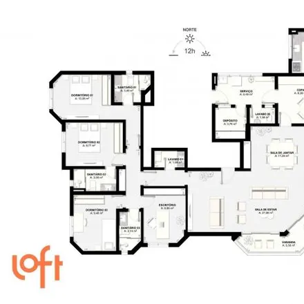 Buy this 4 bed apartment on Rua Loefgren 2351 in Mirandópolis, São Paulo - SP