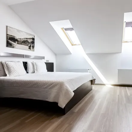 Rent this 1 bed apartment on Vinohradský dům in Legerova 758/60, 120 00 Prague