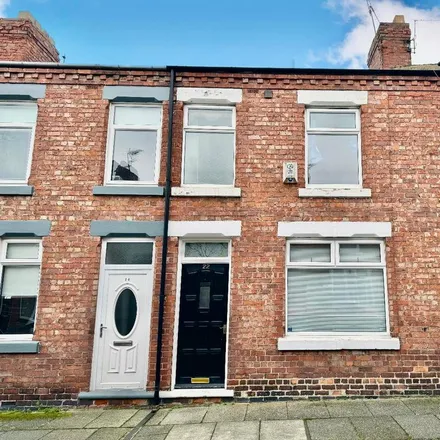 Rent this 2 bed townhouse on Mildred Street in Darlington, DL3 6NG