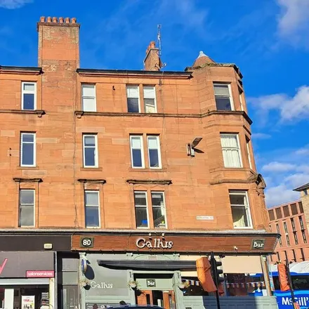 Rent this 1 bed apartment on Two Fat Ladies in Dumbarton Road, Partickhill