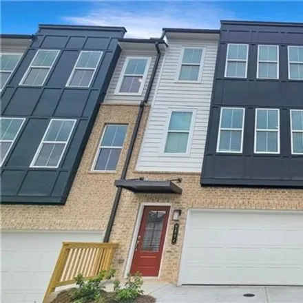 Rent this 3 bed townhouse on Creek View Terrace Northwest in Atlanta, GA 30369