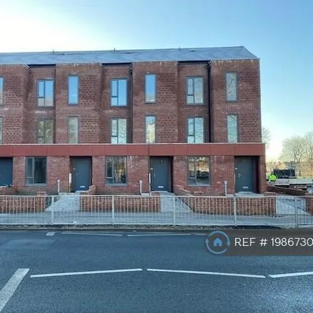 Rent this 4 bed townhouse on Moss Lane East in Manchester, M14 4ST
