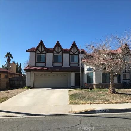 Buy this 4 bed house on 43631 17th Street East in Lancaster, CA 93535