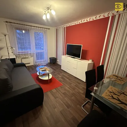 Rent this 2 bed apartment on Anivo-elektroinstalační materiál in Mírová, 289 24 Milovice