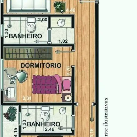 Buy this 2 bed apartment on Recanto Japones in Rua Amapá, Jardim dos Estados