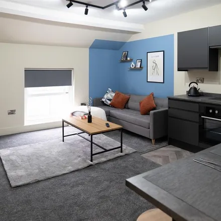 Rent this 1 bed apartment on New Identity Barbers in 35 Friar Gate, Derby