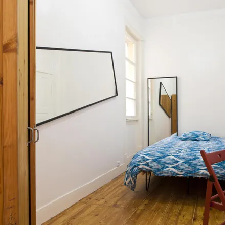 Rent this 7 bed room on Rua José Falcão 31 in 1170-193 Lisbon, Portugal