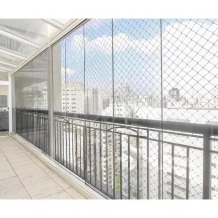 Rent this 3 bed apartment on Edifício Barão de Cocais in Avenida Jurucê 70, Indianópolis