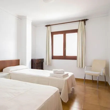 Rent this 3 bed apartment on Cala Bona in Carrer Tramuntana, 07559 Son Servera