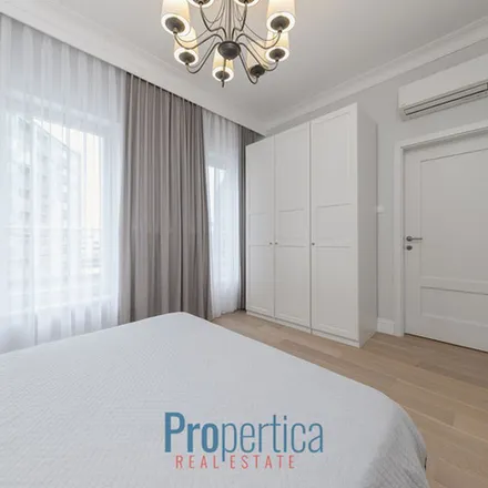 Rent this 3 bed apartment on Leona Kruczkowskiego 14 in 00-386 Warsaw, Poland