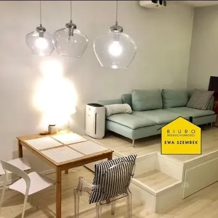 Rent this 1 bed apartment on Jana Zamoyskiego 76A in 30-523 Krakow, Poland