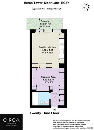 Image 9 - The Heron, 5 Moor Lane, Barbican, London, EC2Y 9AP, United Kingdom - Apartment for rent