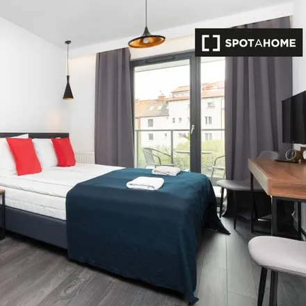 Rent this studio apartment on Joachima Lelewela 36H in 80-442 Gdańsk, Poland