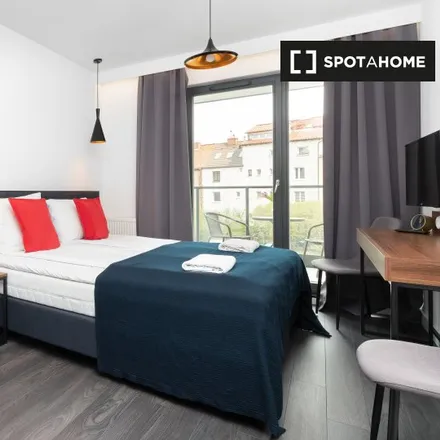 Rent this studio apartment on Joachima Lelewela 36H in 80-442 Gdansk, Poland