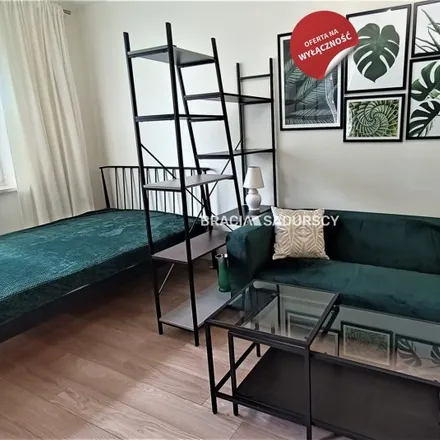 Rent this 1 bed apartment on Os. Mistrzejowice Nowe 01 in Generała Leopolda Okulickiego, 31-640 Krakow