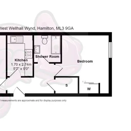 Image 8 - West Wellhall Wynd, Blantyre, ML3 9DD, United Kingdom - Apartment for rent