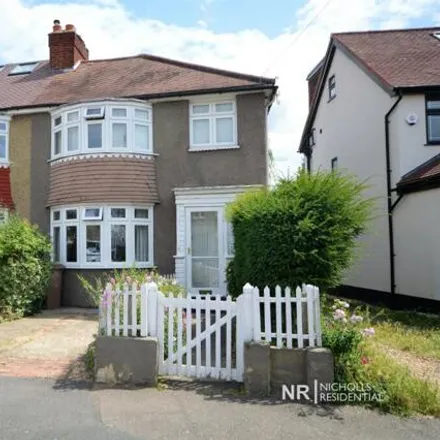 Buy this 3 bed house on Egham Crescent in London, SM3 9AR