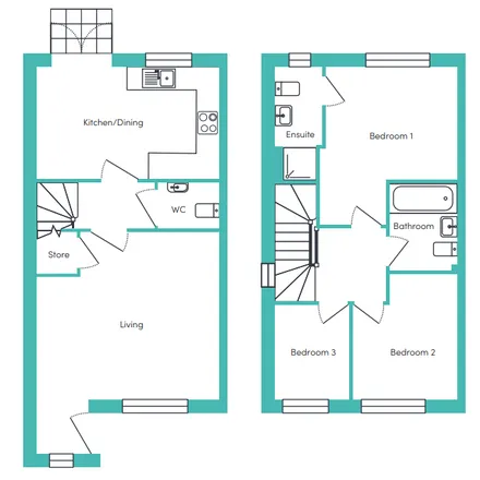 Image 8 - Five Pits Trail, North Wingfield, S42 5GT, United Kingdom - House for rent