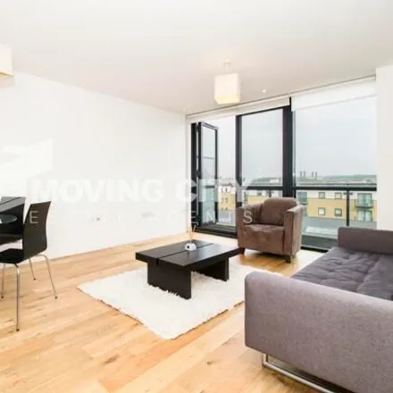 Rent this 1 bed apartment on 1 Forge Square in Millwall, London