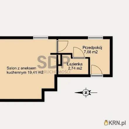Buy this 1 bed apartment on Opoczyńska 3 in 54-034 Wrocław, Poland