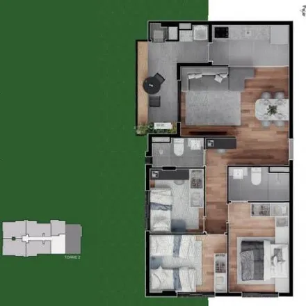 Buy this 3 bed apartment on Rua Vinte e Quatro de Maio 1121 in Rebouças, Curitiba - PR