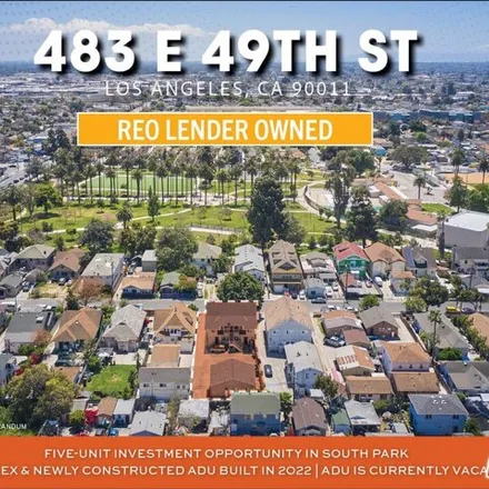 Image 1 - 533 East 49th Street, Los Angeles, CA 90011, USA - House for sale