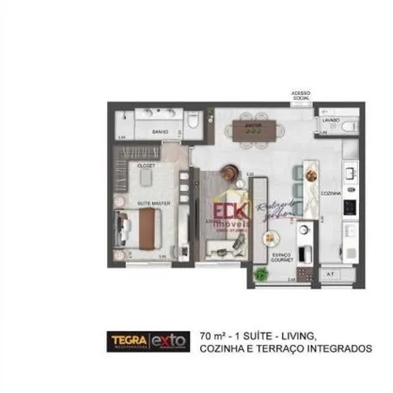 Buy this 2 bed apartment on Edifício Atmosfera Brooklin in Rua Getúlio Soares da Rocha 135, Brooklin Novo