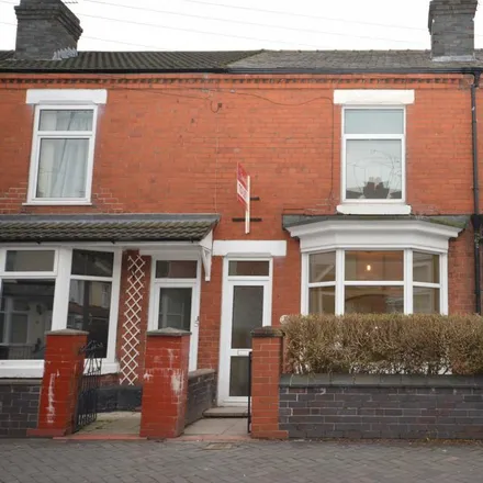 Rent this 2 bed townhouse on Yates Street in Crewe, CW2 7LY