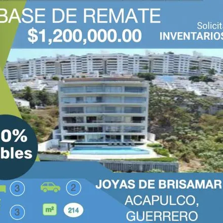 Buy this 3 bed apartment on Calle Vista de Brisamar in Joyas de Brisamar, 39300 Acapulco