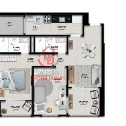 Buy this 2 bed apartment on Rua Doutor Livingstone in Jockey de Itaparica, Vila Velha - ES