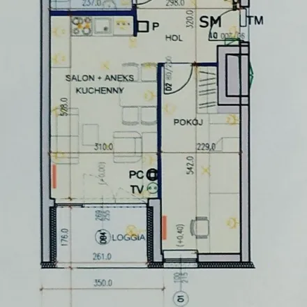 Rent this 2 bed apartment on Szeligowska 53 in 01-320 Warsaw, Poland